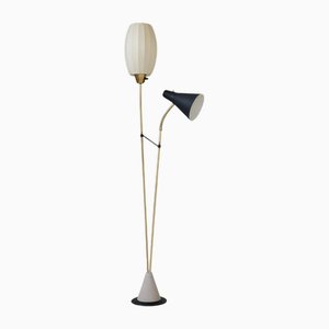 Hans Bergström zugeschriebene Mid-Century Stehlampe für Ateljé Lyktan, Schweden, 1950er