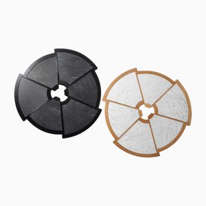 Rio Couchtisch von Charlotte Perriand für Cassina, 2er Set