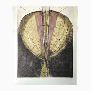 Antonia Dombrowsky, Composición, 1991, Grabado a color