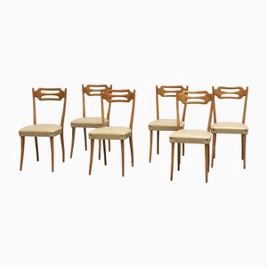 Italian Dining Chairs, 1970s, Set of 6