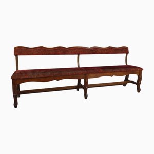 Oak Hallway or Dining Bench, 1920s