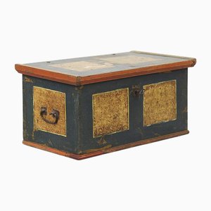 Painted Folk Art Bridal Chest