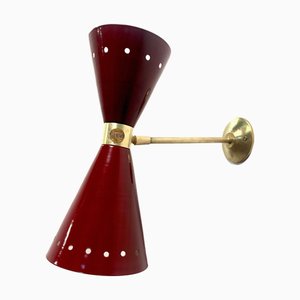 Lampada da parete modello Diablo di Stilnovo, anni '50