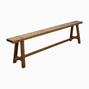 Vintage Brutalist Bench, 1950s