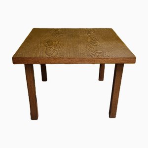 Square Wenge Side Table, 1970s