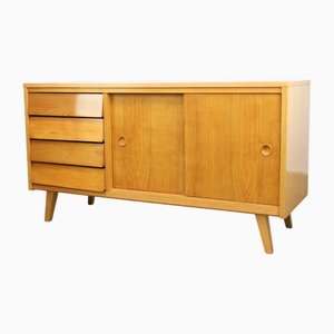 Modernes italienisches Mid-Century Sideboard aus Holz, 1950er