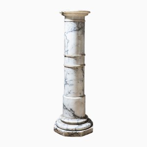 Antike Marmorsäule, 1800er