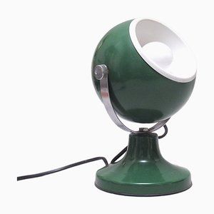 Grüne italienische Kugellampe, 1960er