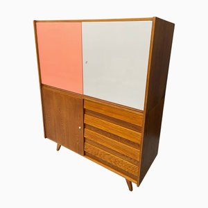 Mueble U-450 de roble de Jiří Jiroutek para Interior Prague, Czechoslovakia, años 60