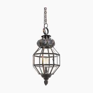 Verdigris Copper Hall Lantern