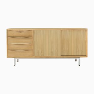 Brown Walnut Sideboard, 1950s