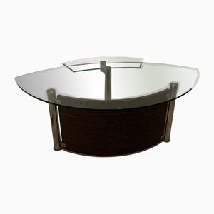 Mesa de centro de vidrio