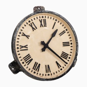 Gusseiserne Gents of Leicester Wanduhr, 1930er