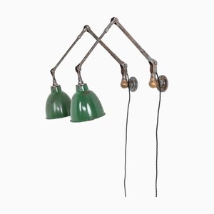Industrielle Vintage Revo Maschinist Lampen, 1930er, 2er Set