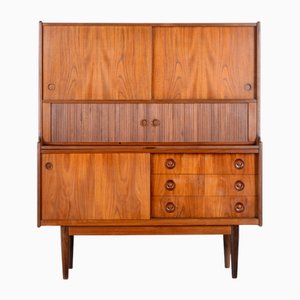 Secrétaire Moderne Mid-Century en Teck, Danemark