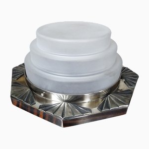 French Art Deco Flush Mount, 1920