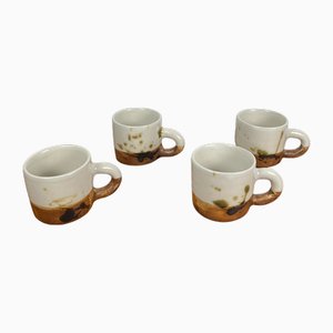 Kaffee- oder Teetassen von La Colombe, 1950er-1960er, 4er Set