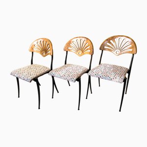 Coro Chairs by Luigi Origlia for Origlia, Set of 3