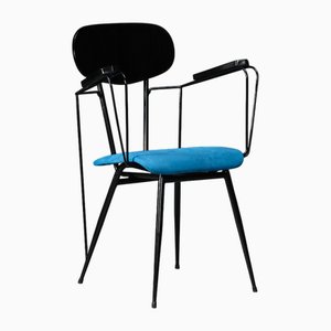 Chaise de Bureau avec Accoudoirs, Italie, 1950s