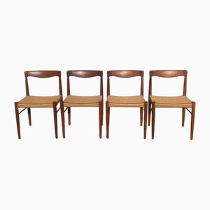 Mid-Century Danish Dining Chair in Teak by H. W. Klein for Bramin