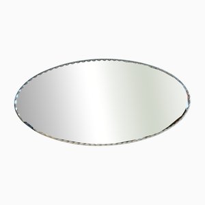 Bohemian Beveled Oval Mirror