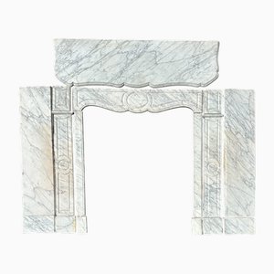 Cheminée en Marbre, 19ème Siècle