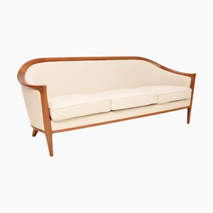 Canapé Vintage en Teck, Suède attribué à Bertil Fridhagen, 1960s