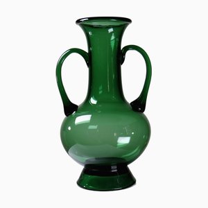 Etruscan Amphora Style Vase from Murano, Empoli, Italy