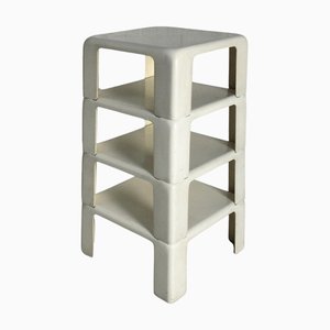 Set of 4 Stackable Nesting Tables I 4 Gatti by m.bellini - C&b Italia 70s , 1970s, Set of 4