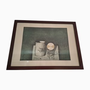 Friedrich Meckseper, John, Tabaccheria & Snuff, Worpswede, 1962, Acquaforte