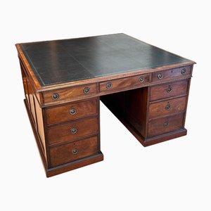 Scrivania grande Partners antica