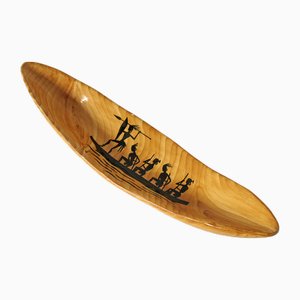 Mid-Century Ceramic Bowl by Grandjean-Jourdan for Vallauris