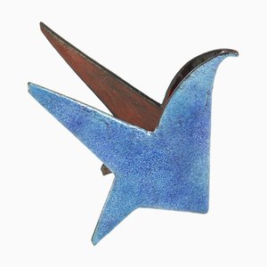 Scultura Uccellino di Gio Ponti per De Poli, 1950