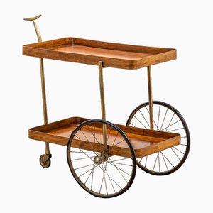 Angelo Ostuni zugeschriebener Holzwagen, 1960er