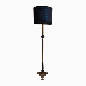 Vintage Stehlampe mit Messingfuß von Lamplove, 1960er