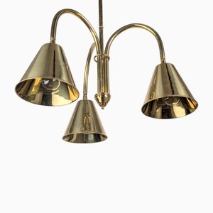 Brass Hanging Lamp by Valenti, 1970s