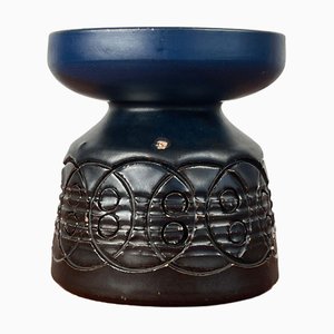 Mid-Century Modern Danish Studio Pottery Candleholder from Birte Vedel Howard, 1960s