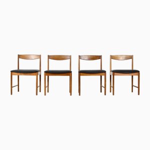 Chaises de Salle à Manger en Teck de McIntosh, 1960s, Set de 4