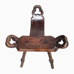 Vintage Brutalist Bar Stool, Marbella, Spain, 1960s