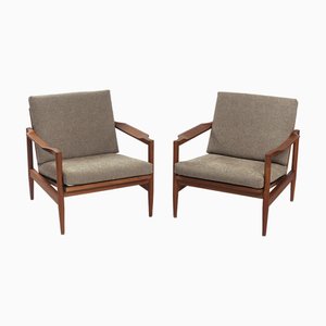 Set of Danish Teak Easy Chairs, 1960s