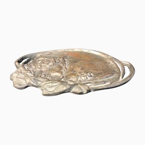 Bronze Vide-Poche Dish, Early 20th Century