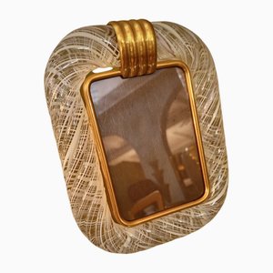 Art Glass Picture Frame by Seguso Vetri D'arte, 1990