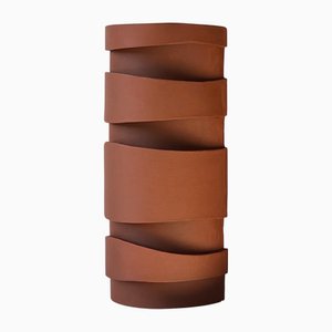 Terrakotta Wandleuchte aus Keramik von Katia Langeard