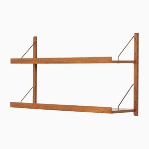 Skandinavisches Mid-Century Regal aus Teak, 1970er