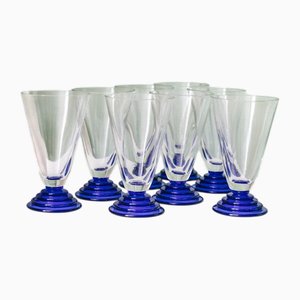Postmodern Glasses, 1980s, Set of 8