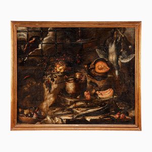Bartolomeo Arbotori, Natura morta, XVII secolo, Dipinto ad olio, In cornice