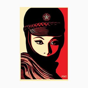 Shepard Fairey, Mujer Fatale, Siebdruck