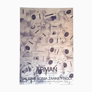 Arman, Akkumulation von Telefonen, Original-Siebdruck, 1986