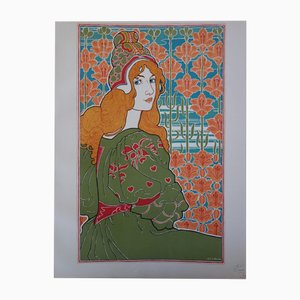 Louis John Rhead, Jane, Litografía original