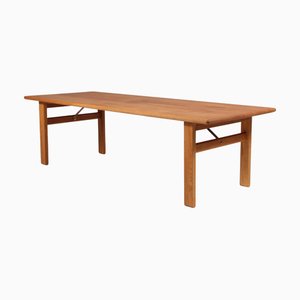 Model 262 Coffee Table in Oil-Treated Oak attributed to Børge Mogensen for Fredericia, Denmark, 1960s